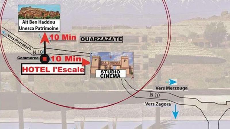 Lescale De Ouarzazate Hotel Tazentoute Luaran gambar